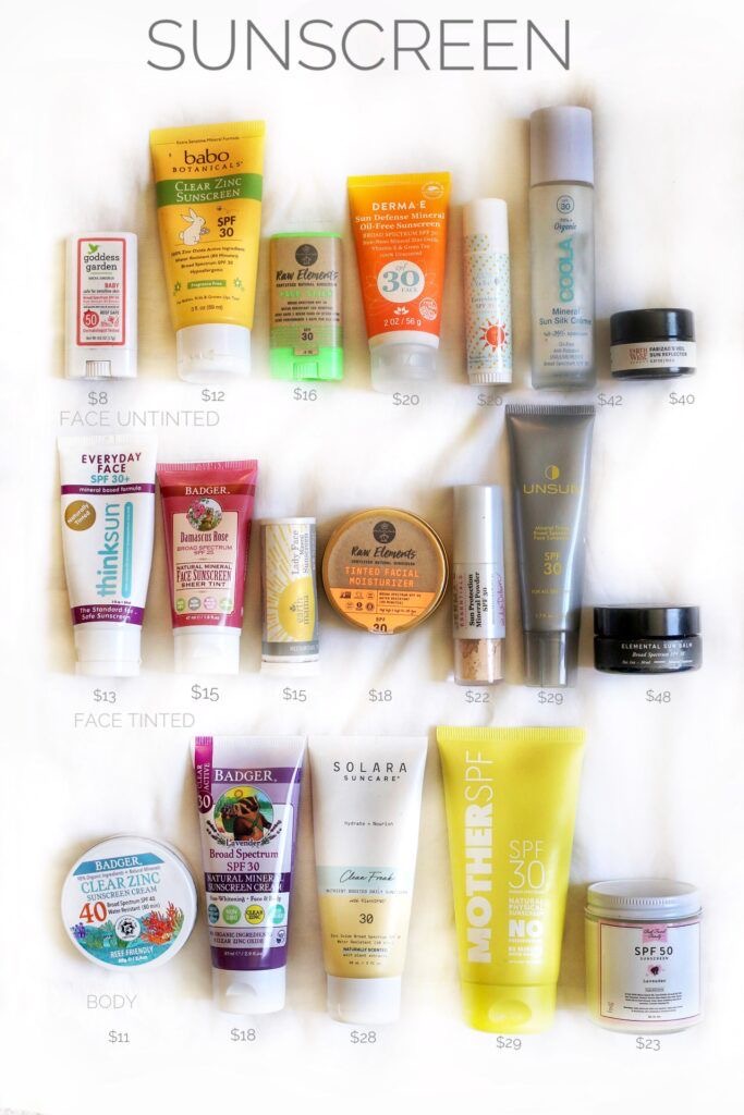 Organic Sunscreens