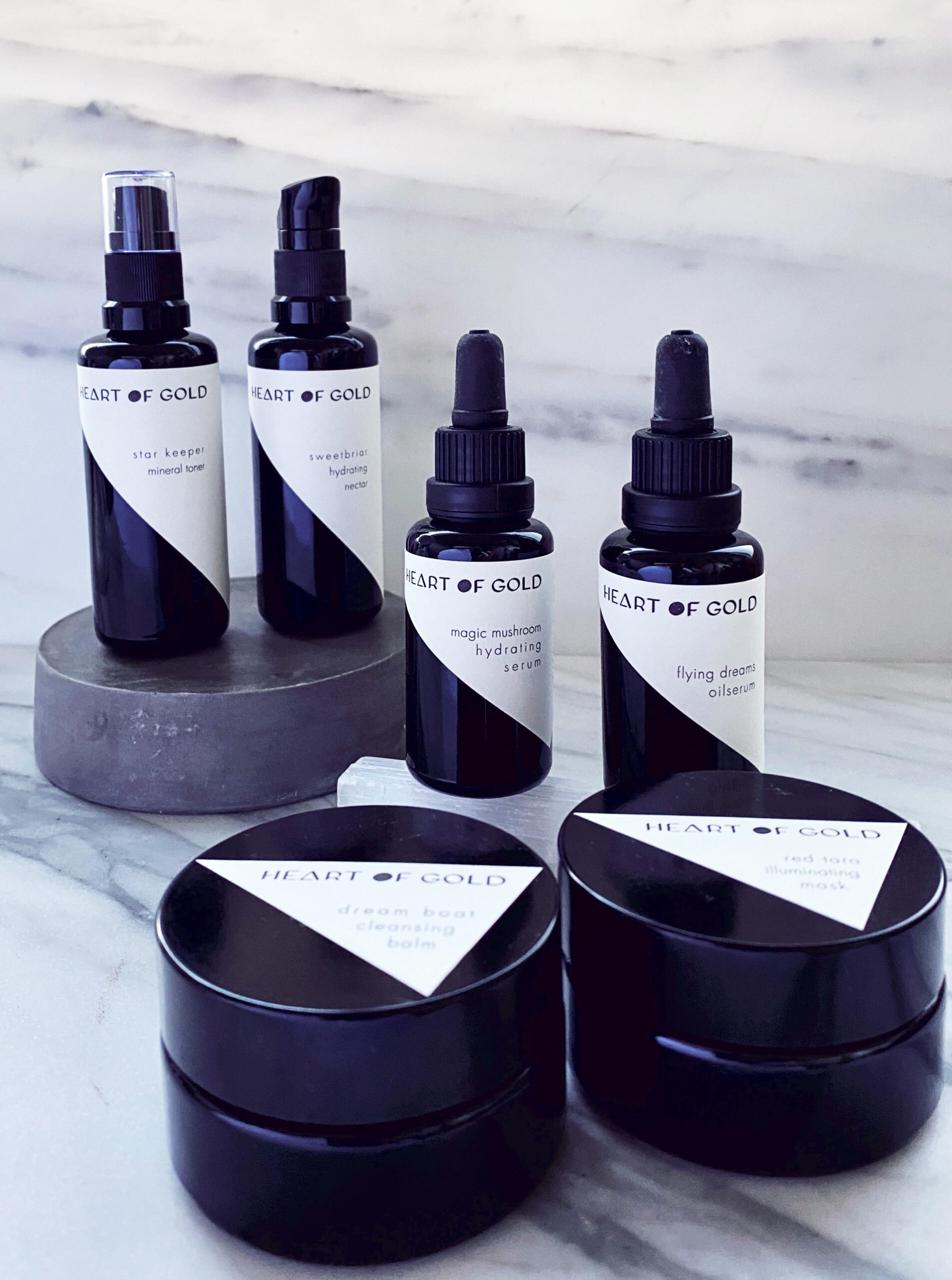 Heart of gold skincare