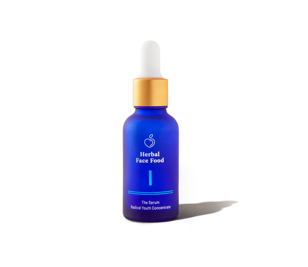 Herbal face food serum