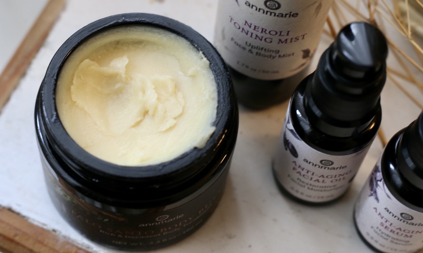 Annmarie Palo Santo body butter