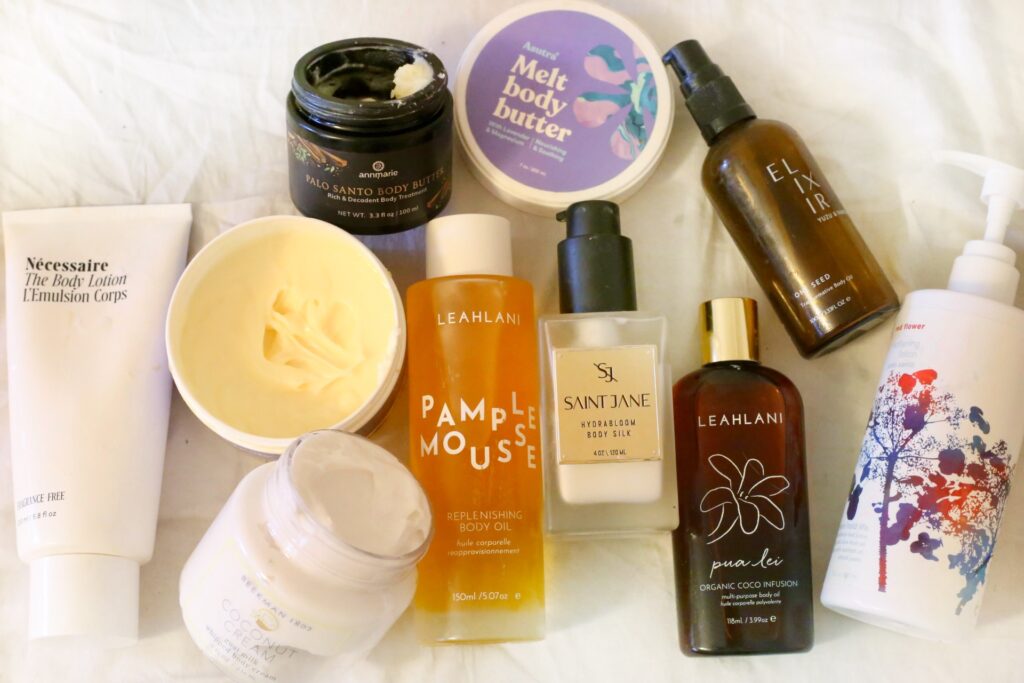 best natural body lotion
