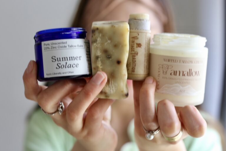 natural tallow skin care routine
