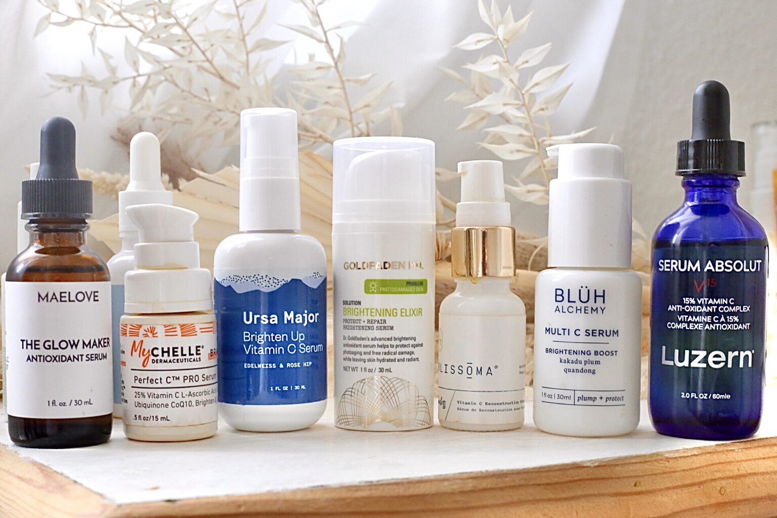 clean vitamin c serums