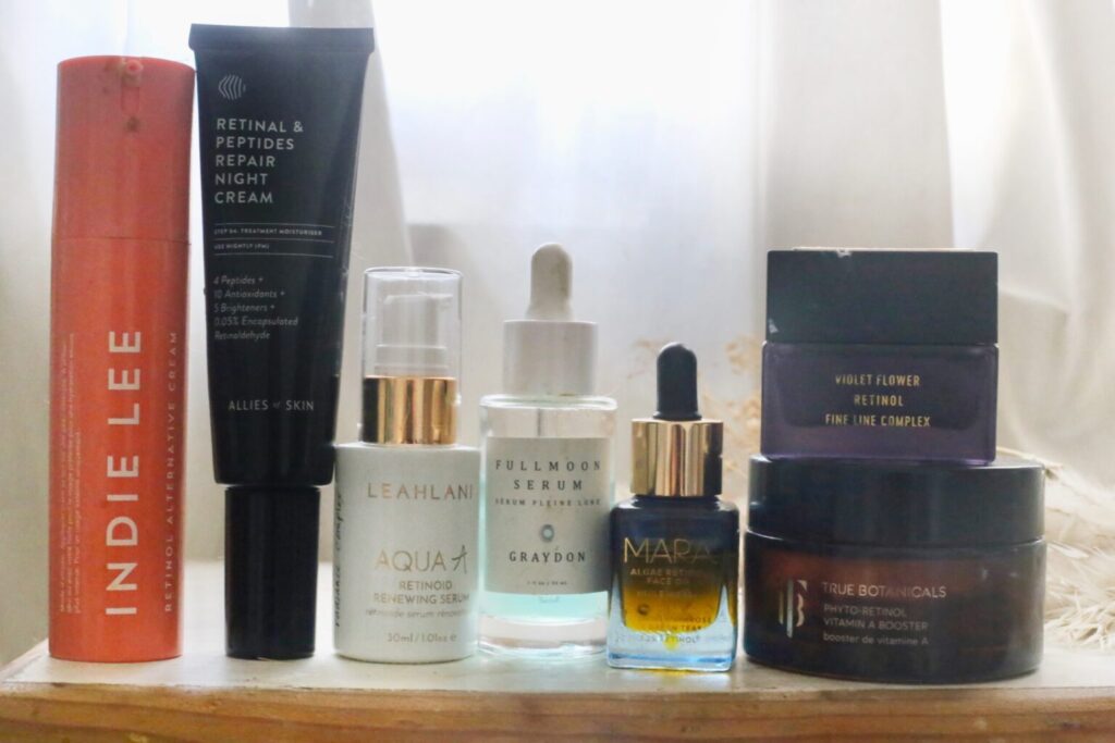 clean retinol serum