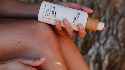 free and true body prophet body serum natural
