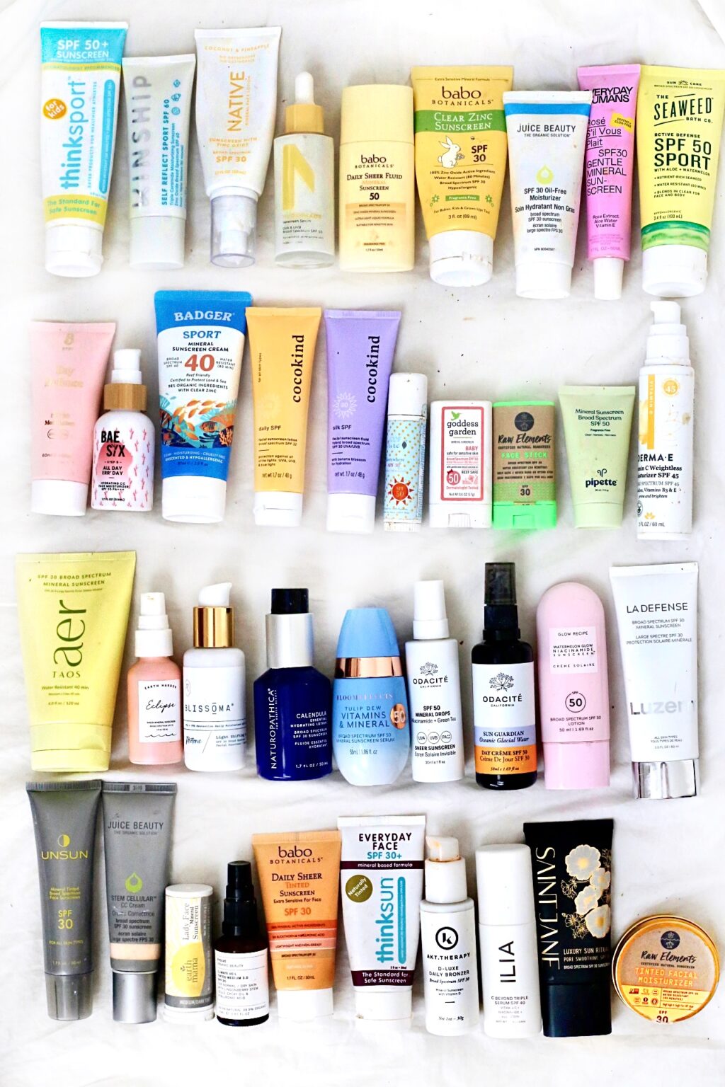 natural sunscreens