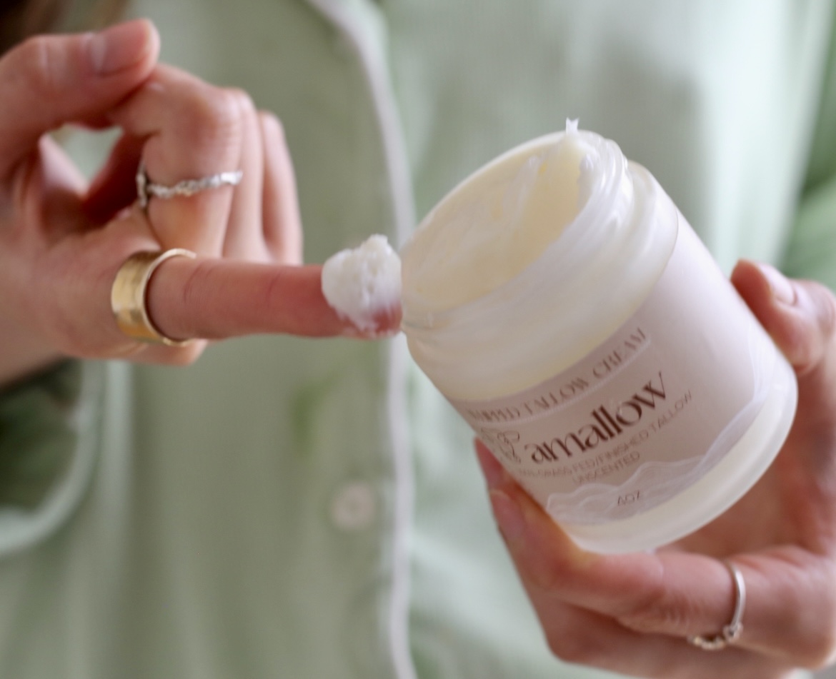 natural tallow face cream