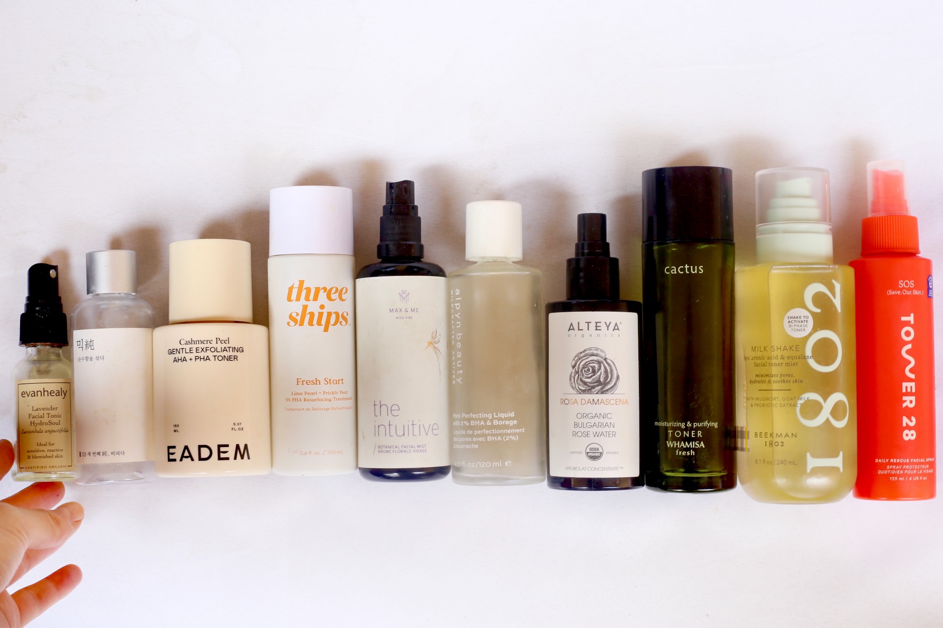 organic toner clean mists
