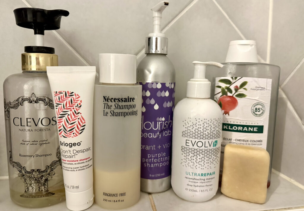 natural shampoo