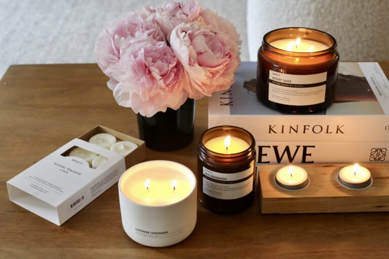 terralite non toxic candles natural wax