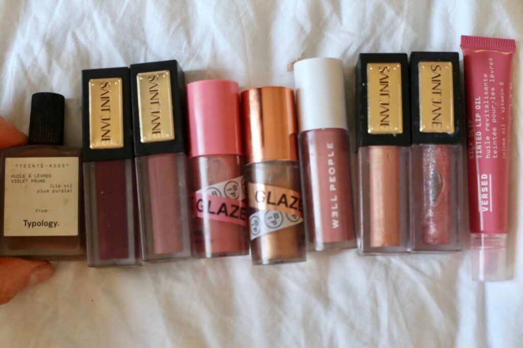 non toxic lip oils tinted
