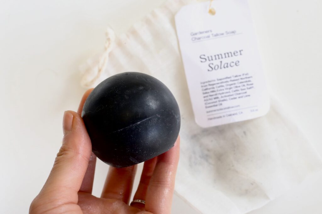 organic soap bar summer solace tallow