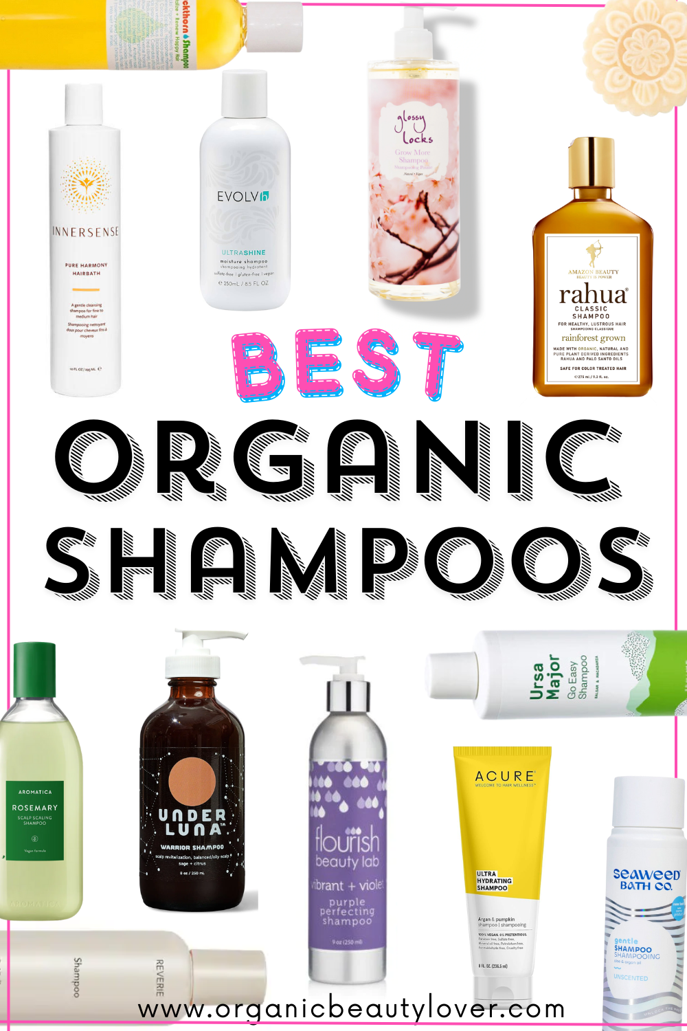 organic shampoo