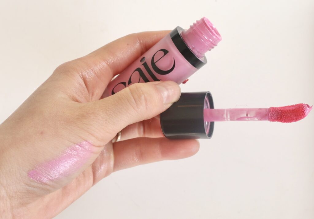 saie beauty dew blush cool pink