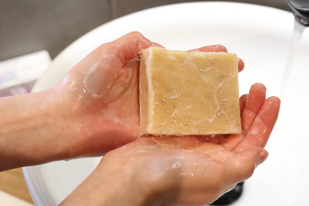 yellow bird natural face soap bar vegan cruelty free